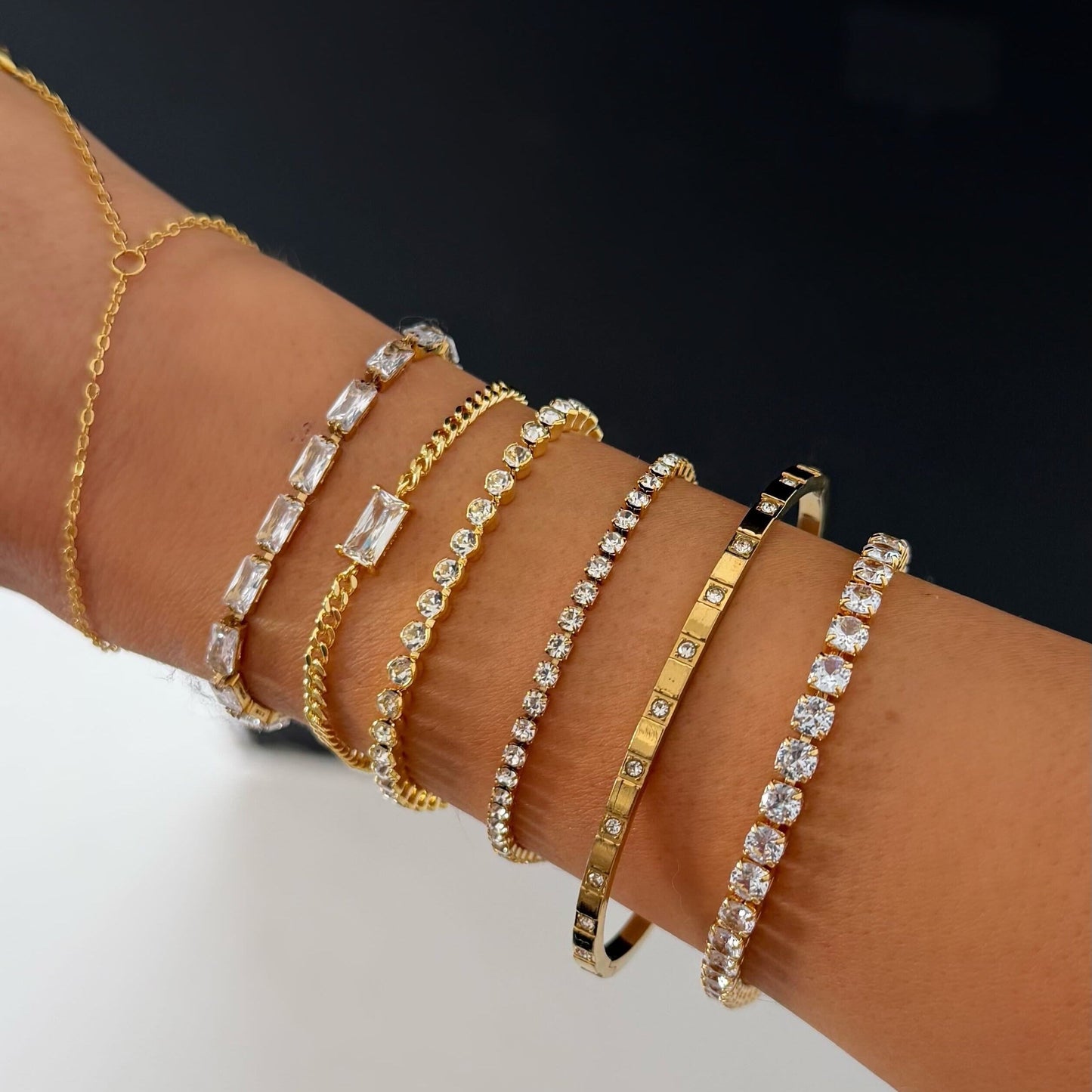 Romance Tennis Bracelet