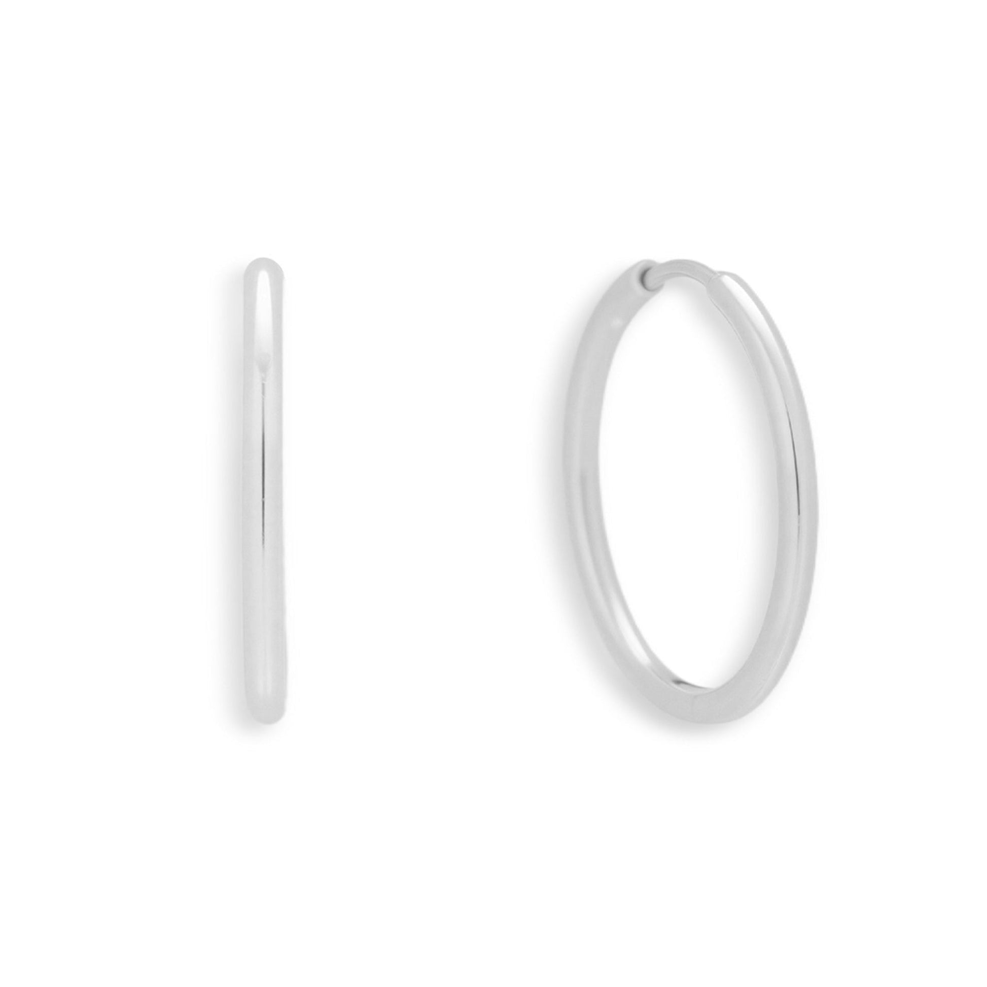 Thin Evryday Hoop Earrings - EVRYJEWELS