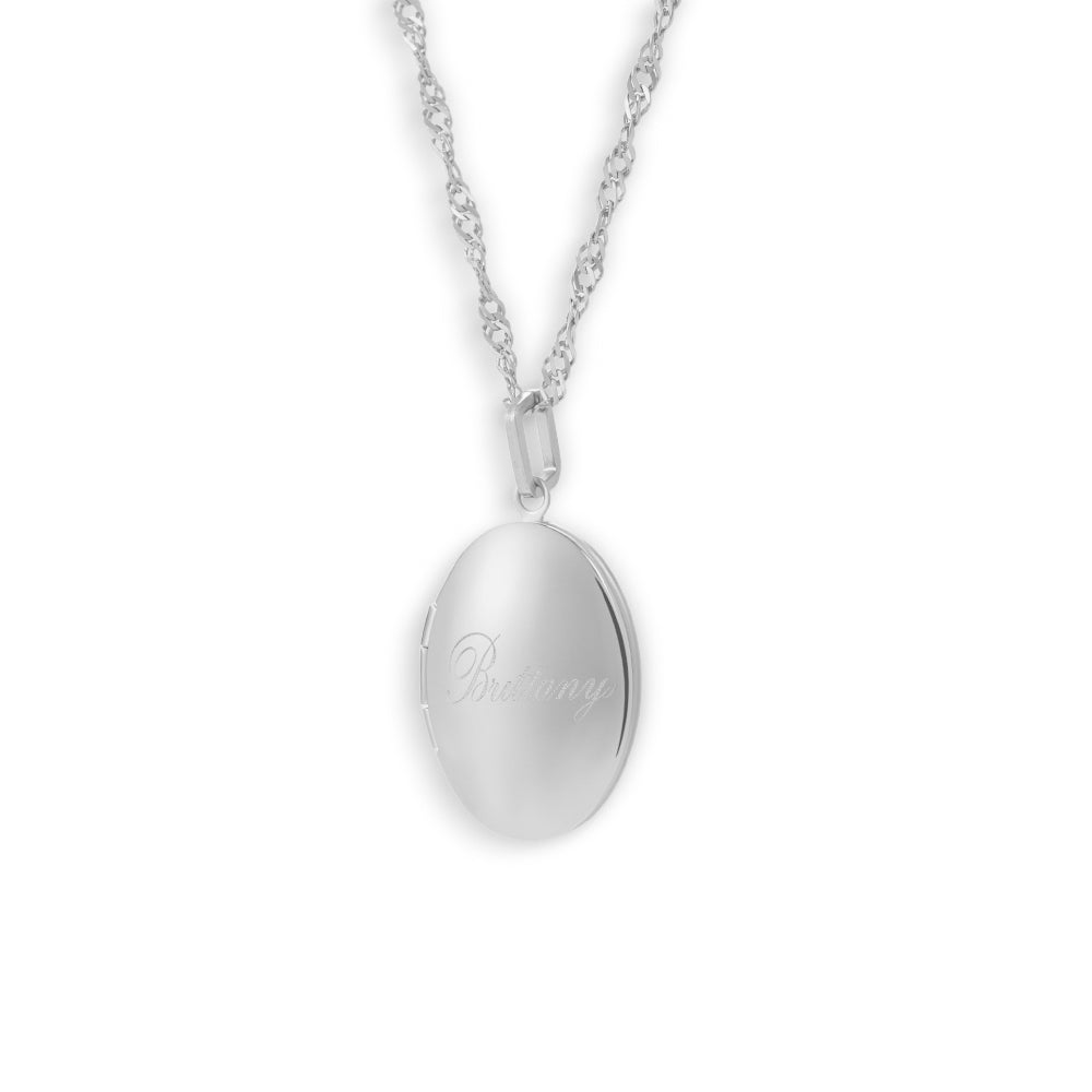 Custom/Personalized Locket Pendant Necklace - EVRYJEWELS