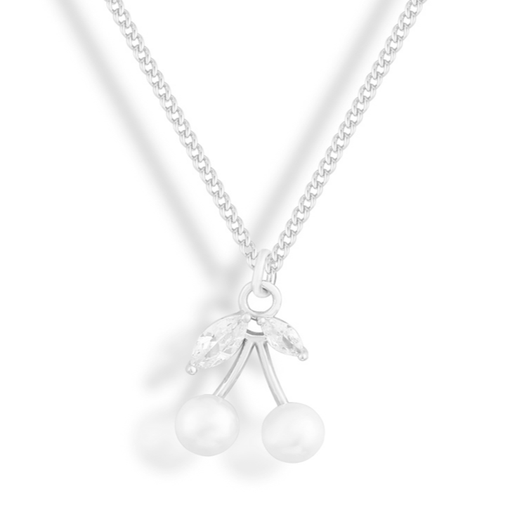 Cherry Kisses Necklace - EVRYJEWELS