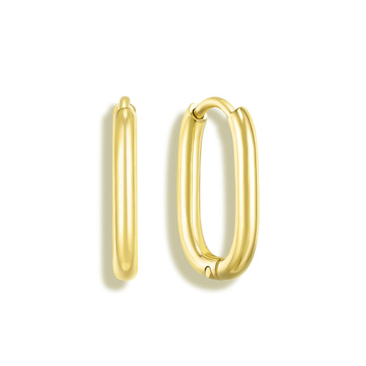 Fair and Square Hoops - EVRYJEWELS