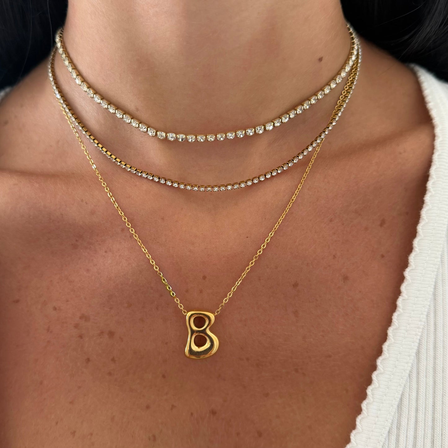 Nena Tennis Necklace