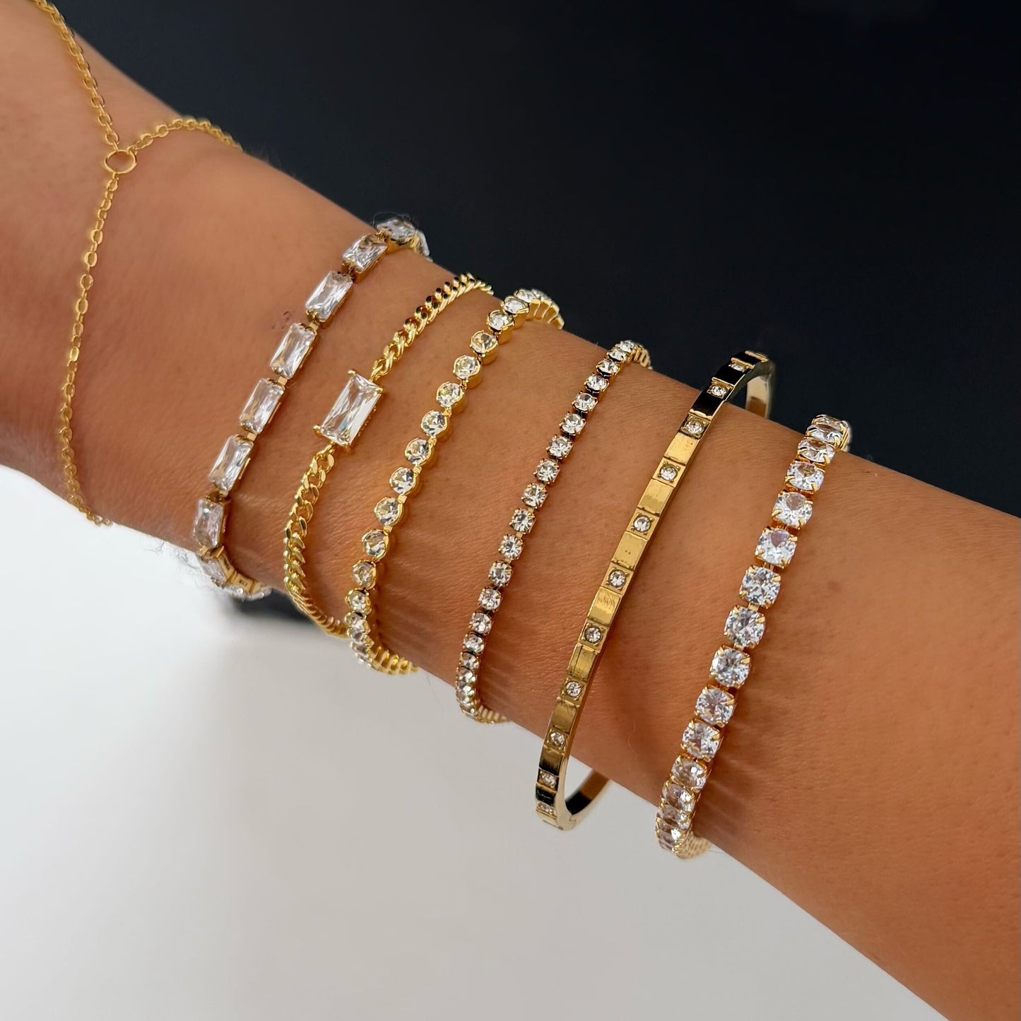 Luminous Tennis Bracelet