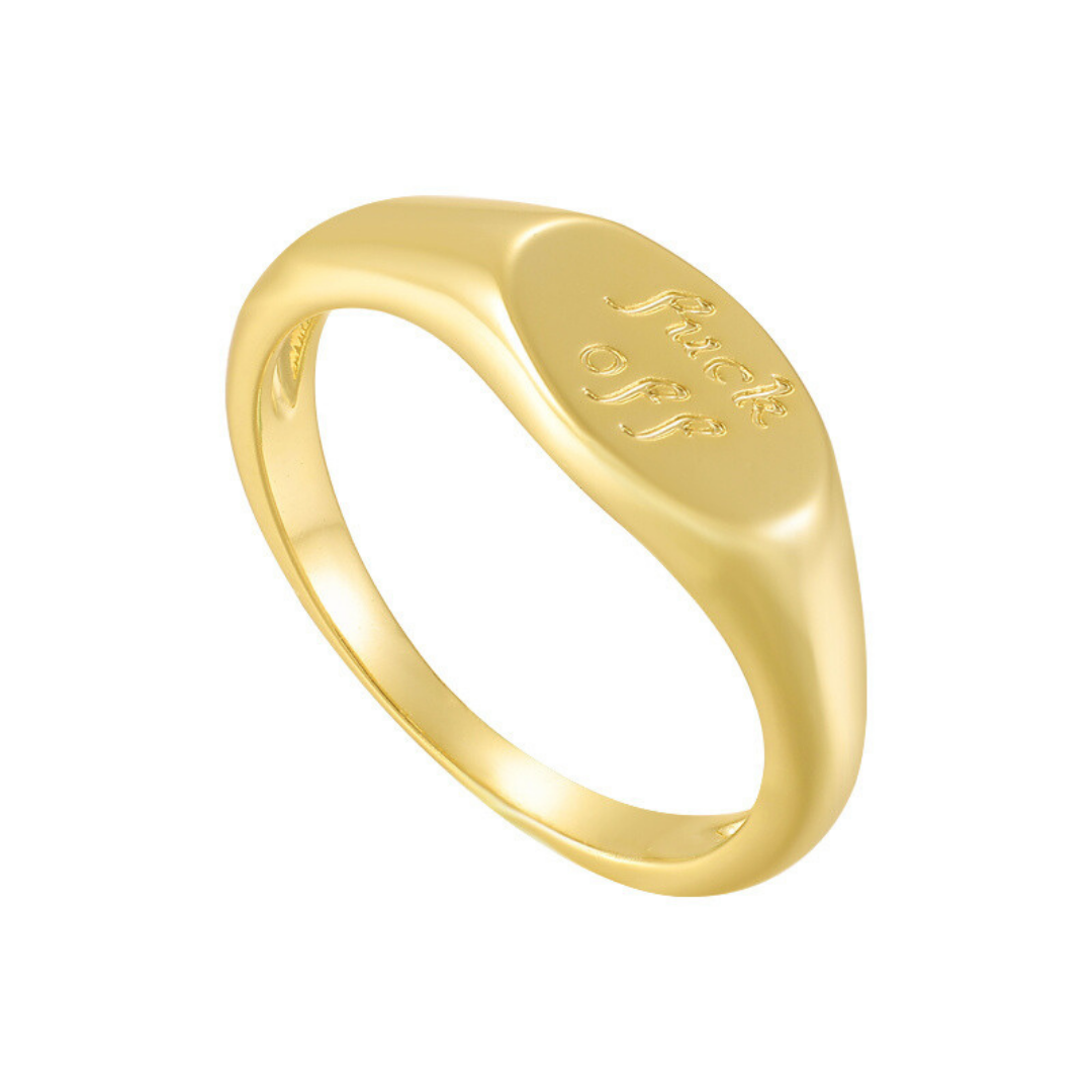 Leave Me Alone Ring - EVRYJEWELS