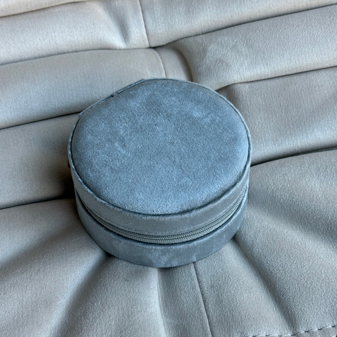 Mini Round Jewelry Box - EVRYJEWELS