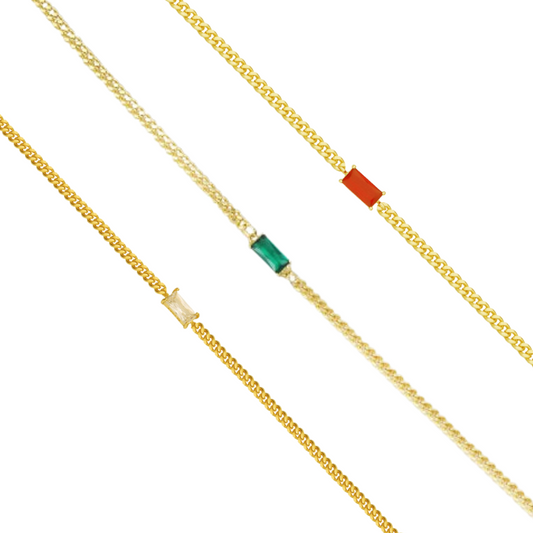 Gem Bar Bracelet