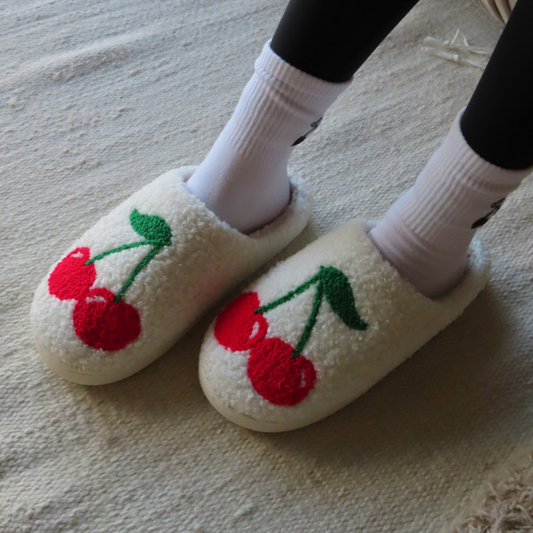 Sweet Cherry Slippers - EVRYJEWELS