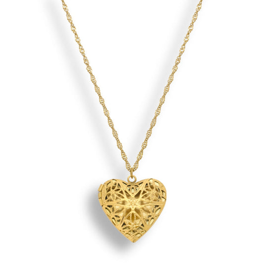 Vintage Locket Necklace - EVRYJEWELS