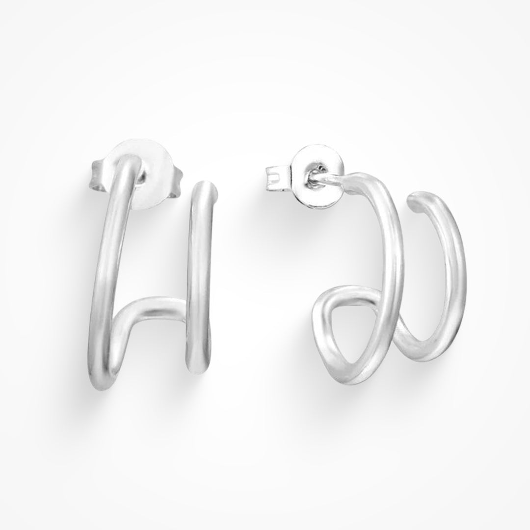 Double Up Earrings - EVRYJEWELS