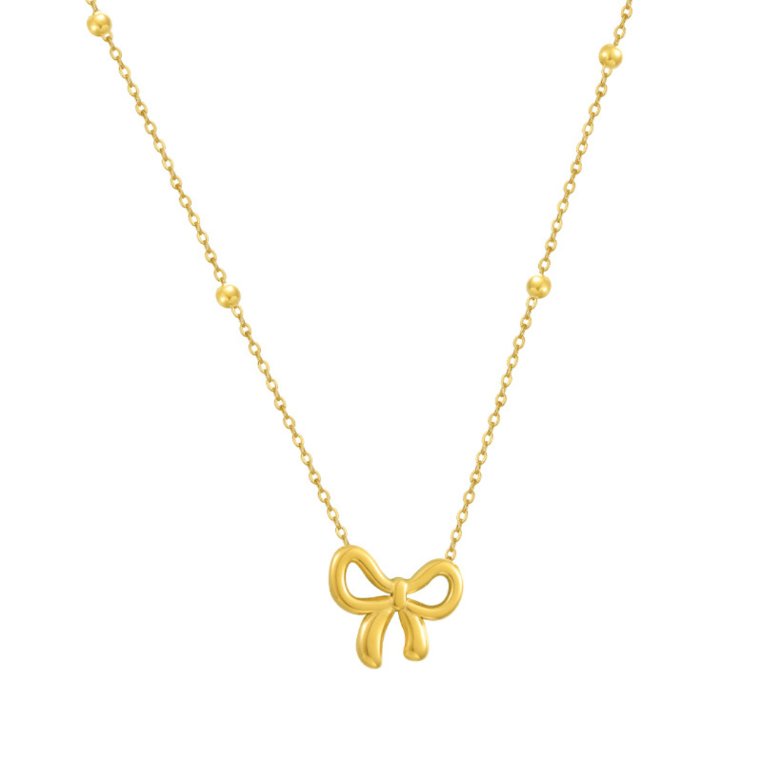 Ribbon Necklace - EVRYJEWELS